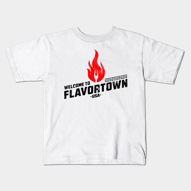 Flavortown Kids T-Shirt by rumsport